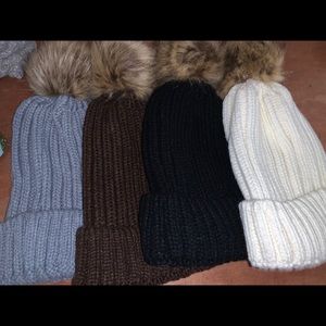 beanies in multiple colors